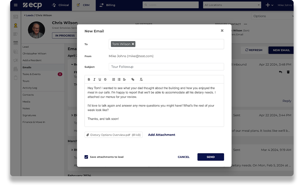 Integrate Microsoft Office 365 email and calendar with CRM