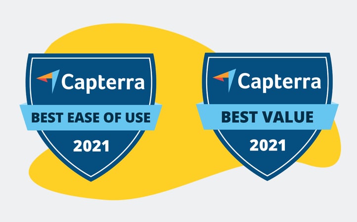 ECP Recognized by Capterra for Best Ease of Use and Best Value 2021