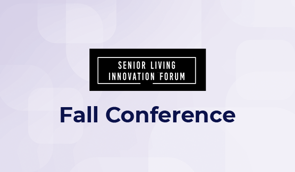 Senior Living Innovation Forum Fall logo